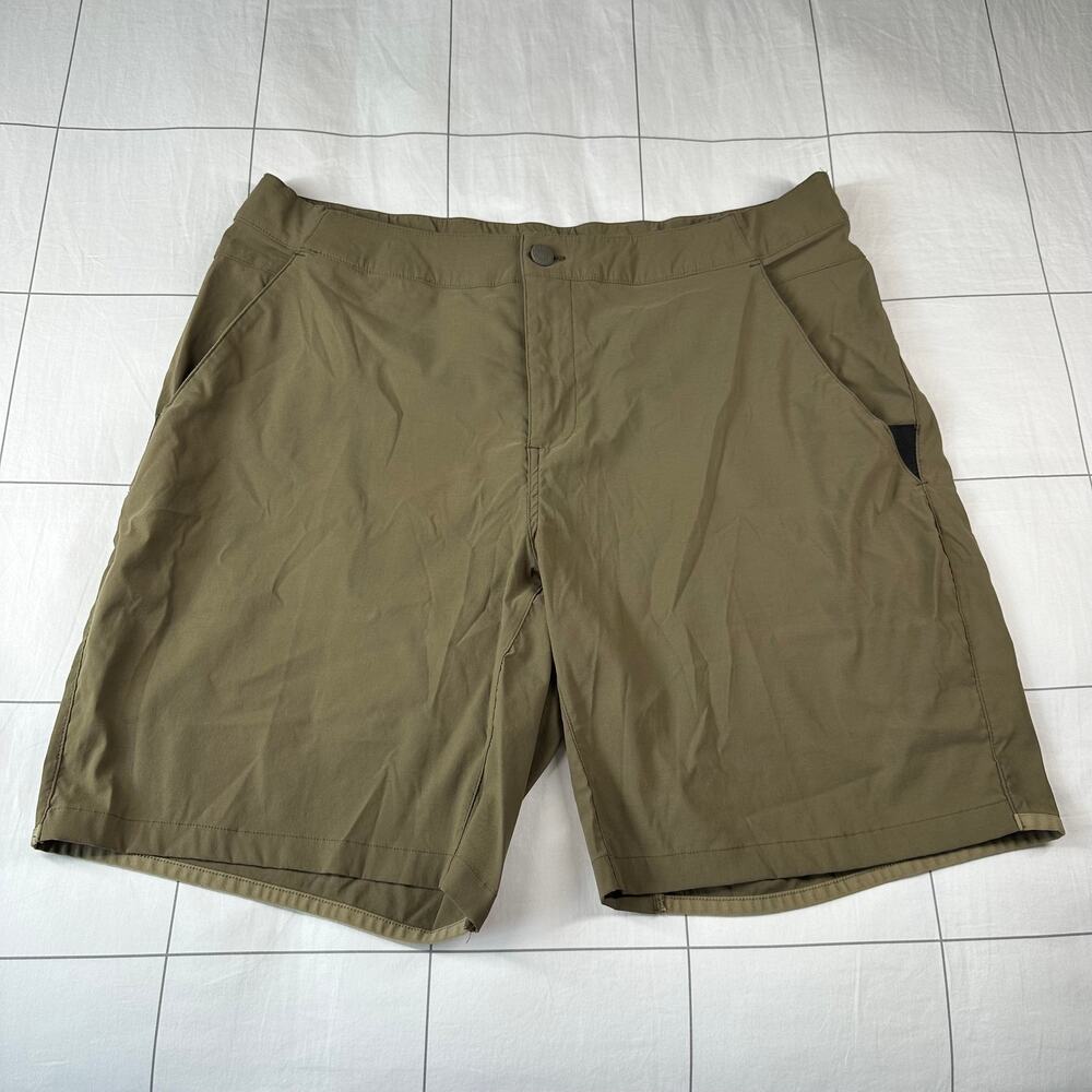 Marmot Shorts Mens XL Tan North McDowell Nylon Hiking Outdoor Stretch Trail Trek